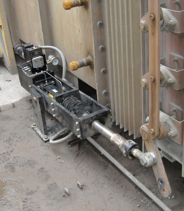 Gas Pressure Control Baghouse REXA, Inc. Electraulic™ Actuation